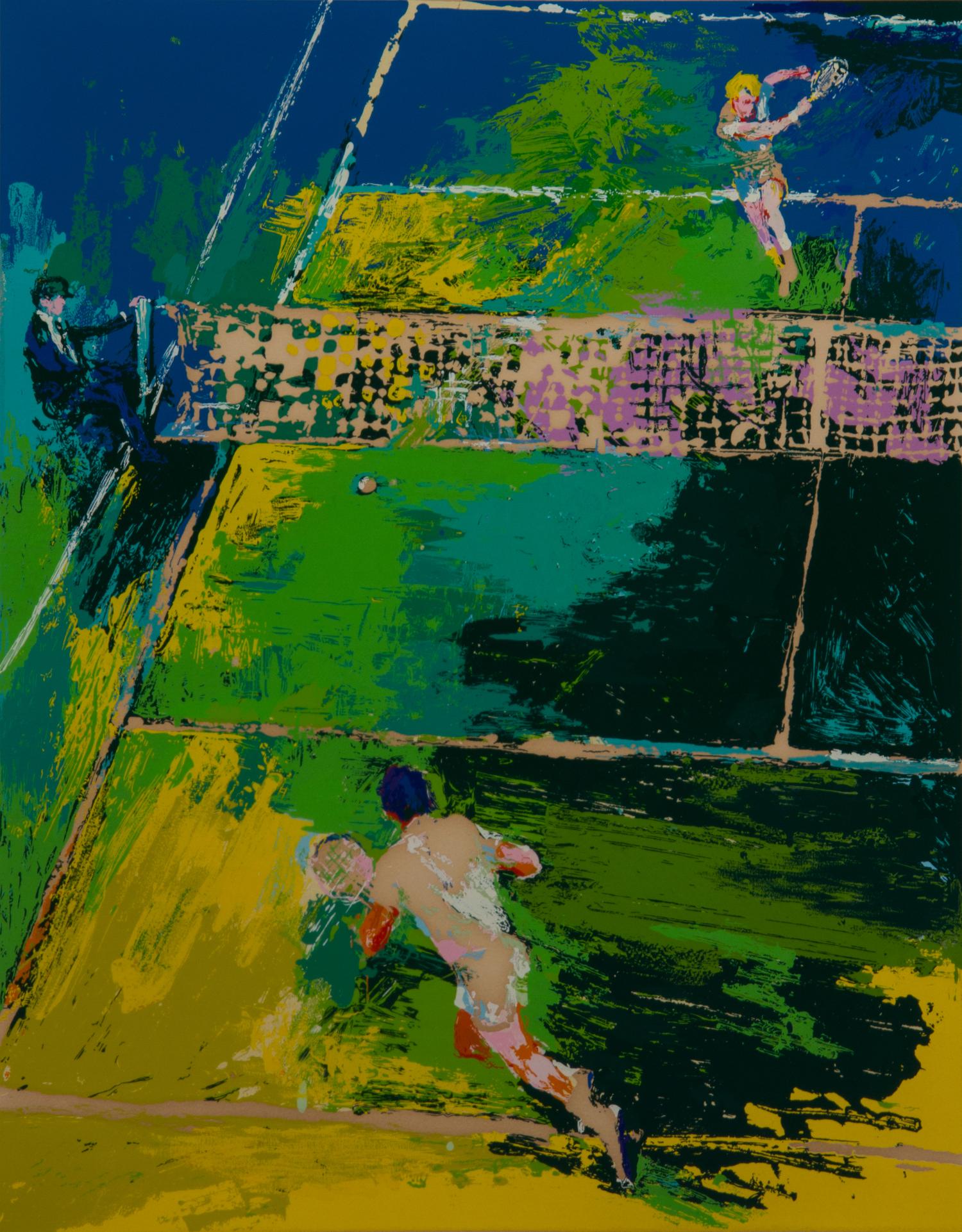 LeRoy Neiman, (American, 1921-2012), Blood Tennis