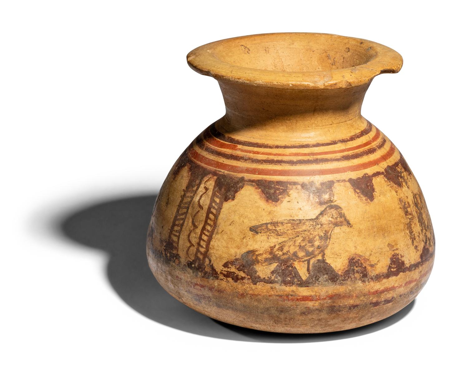A Coptic Terracotta Vessel