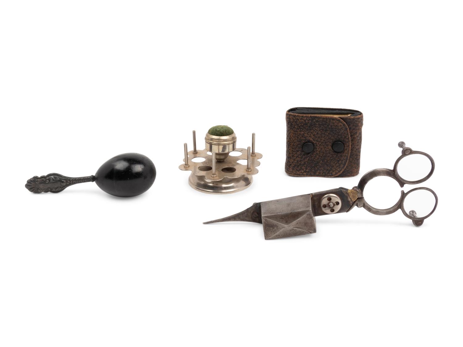 Collection of 19th Century Sewing Accessories, 1840-1910s