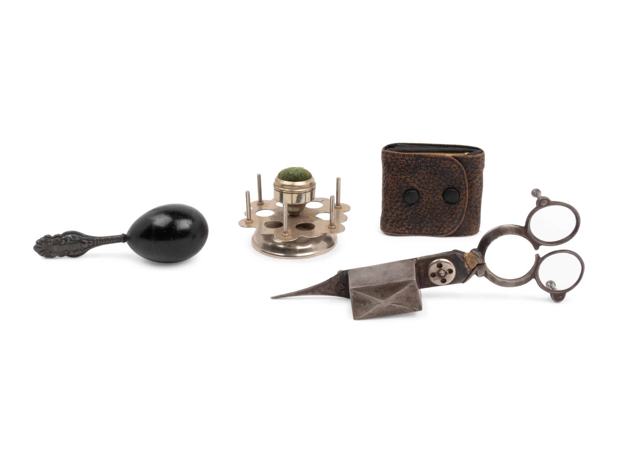Collection of 19th Century Sewing Accessories, 1840-1910s