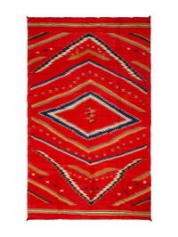 Navajo Late Classic Transitional Blanket