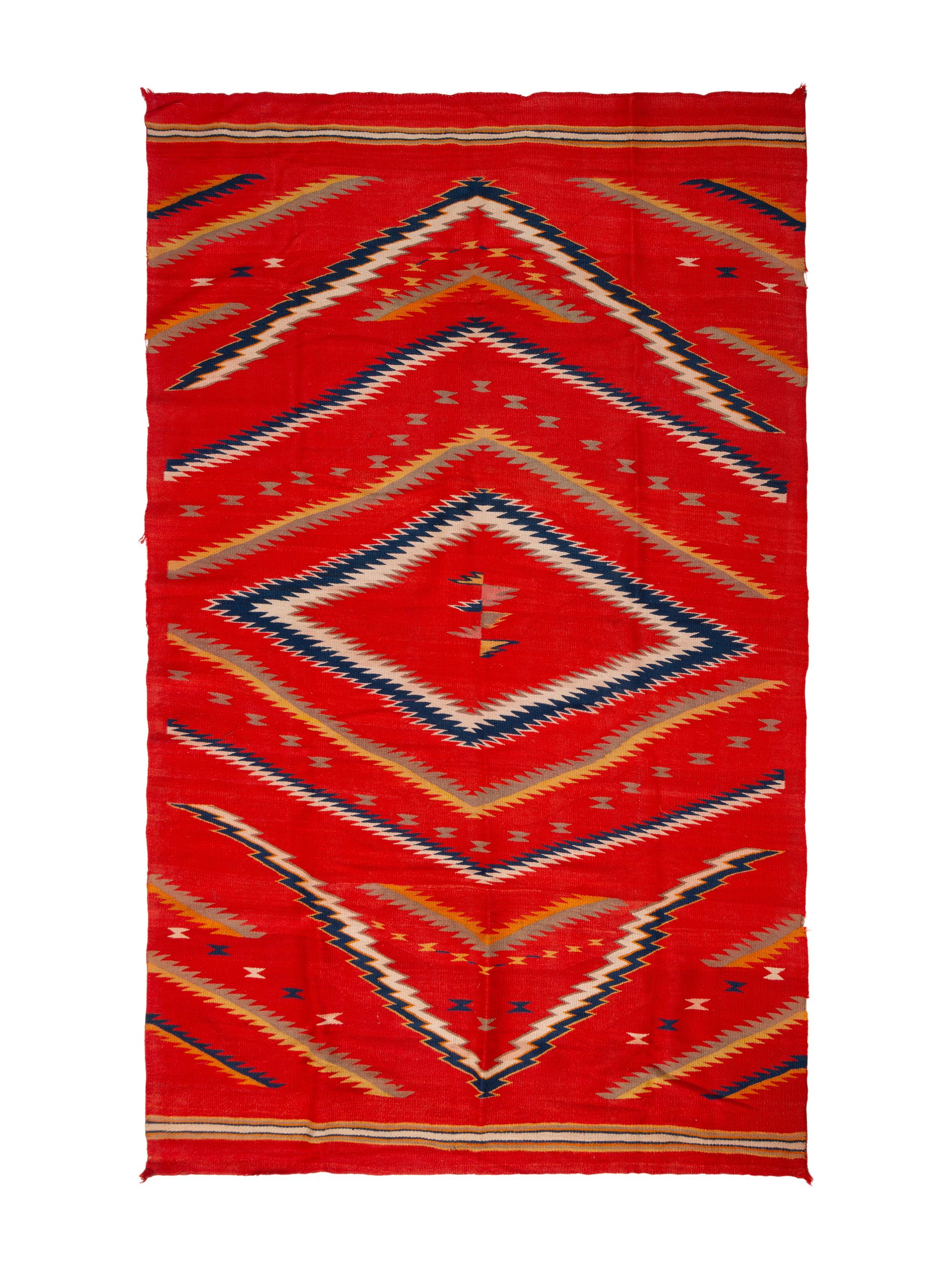 Navajo Late Classic Transitional Blanket
