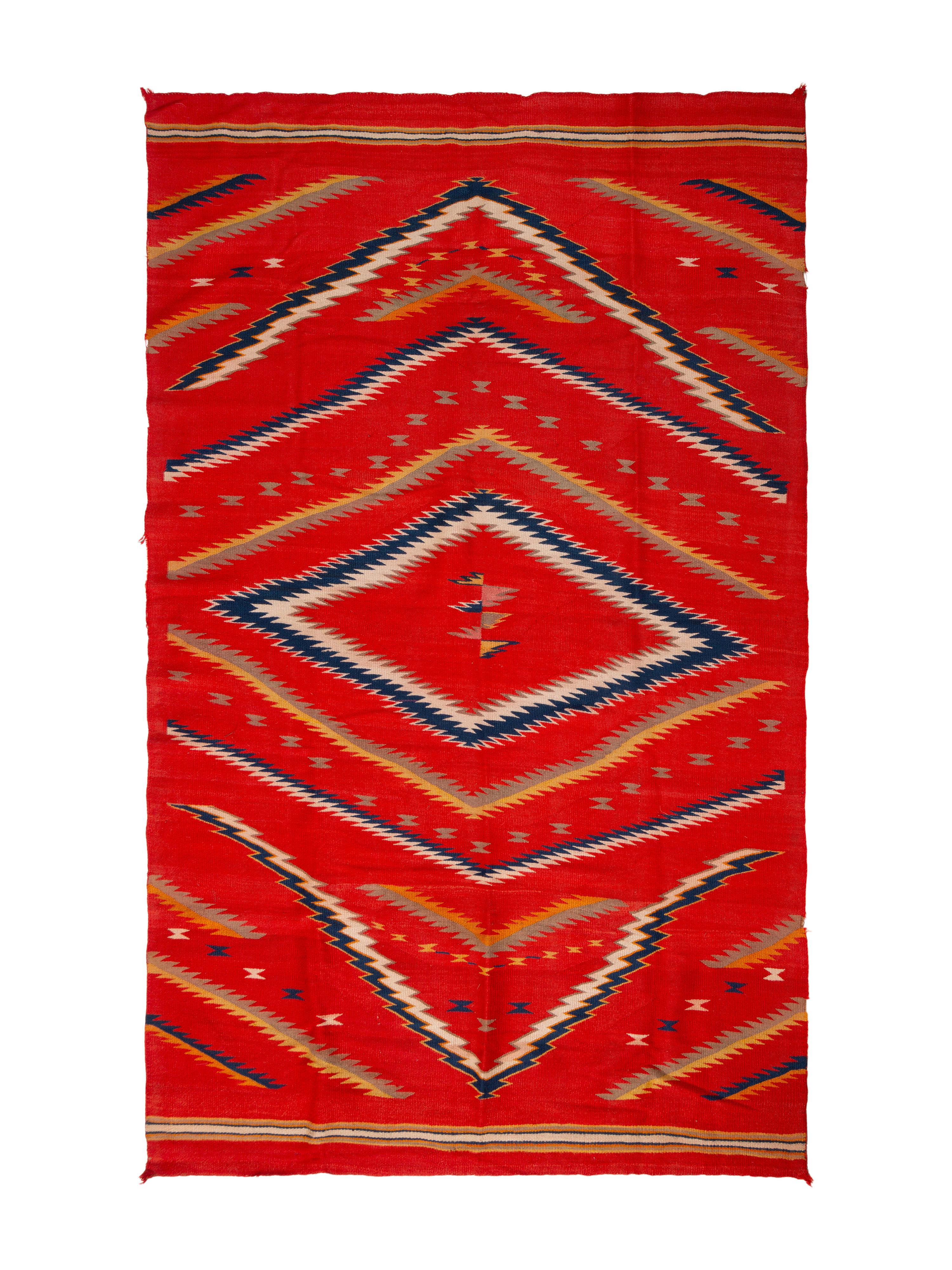 Navajo Late Classic Transitional Blanket