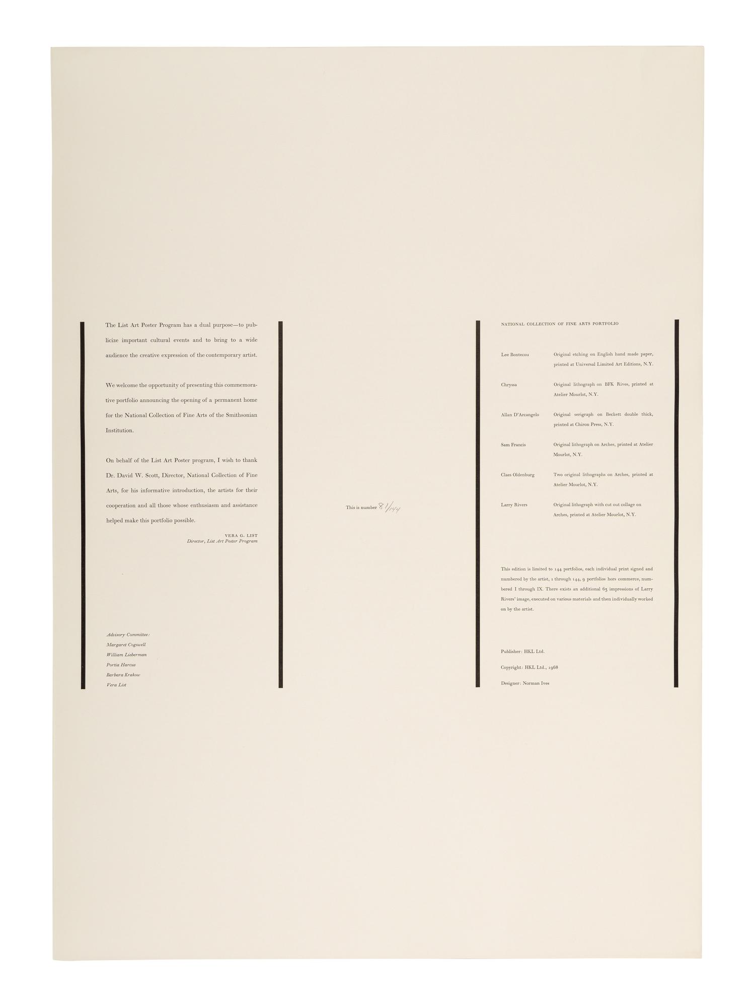 National Collection of Fine Arts Portfolio