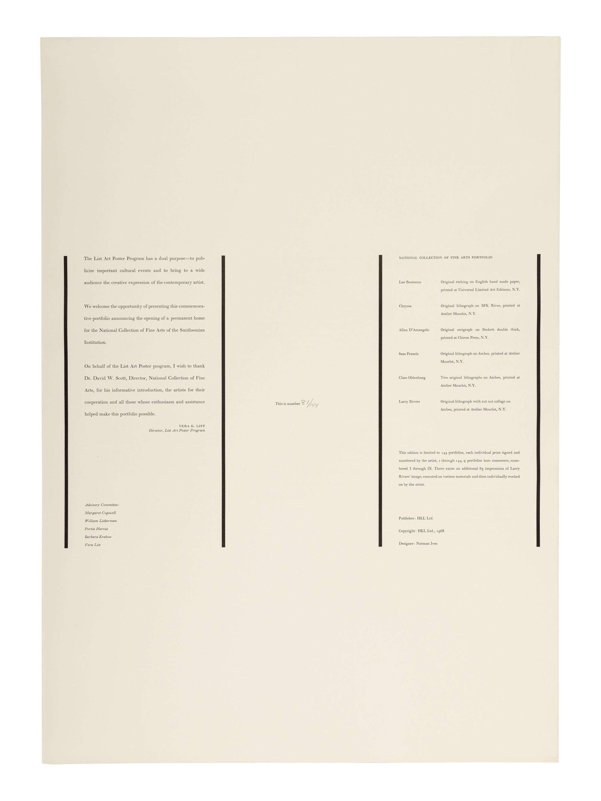 National Collection of Fine Arts Portfolio