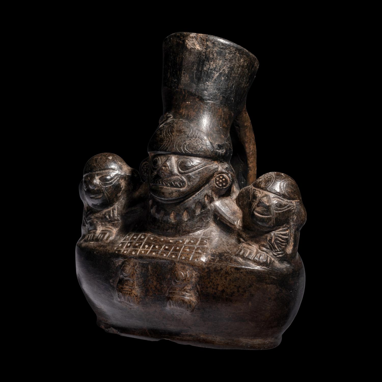 A Chimu Blackware Vessel