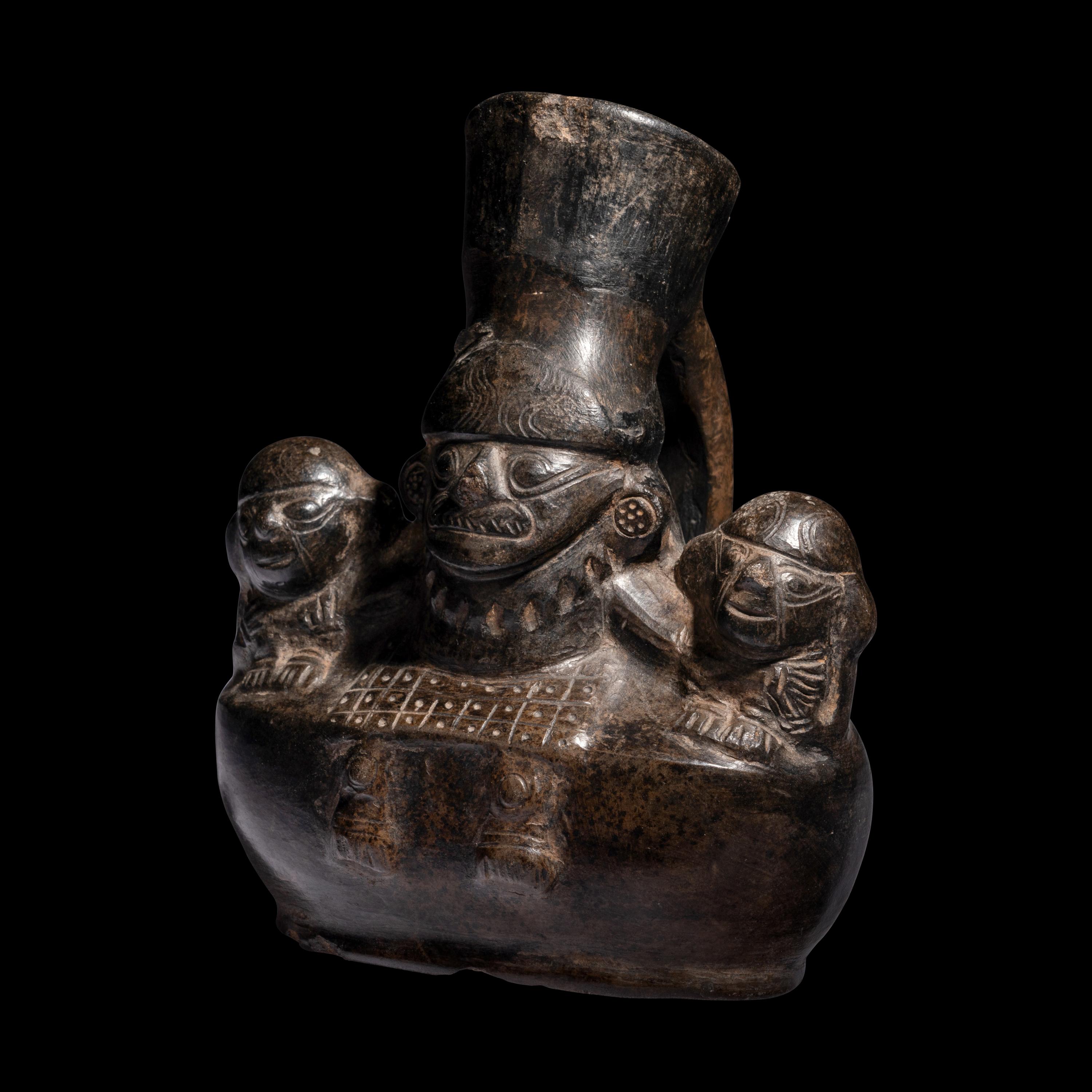 A Chimu Blackware Vessel