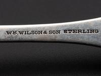 An Assembled Group of 'Kings' Pattern Silver Flatware