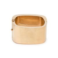 YELLOW GOLD BANGLE BRACELET