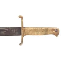 Confederate Saber Bayonet Attributed to Leech & Rigdon with Cook & Brother Type Hilt