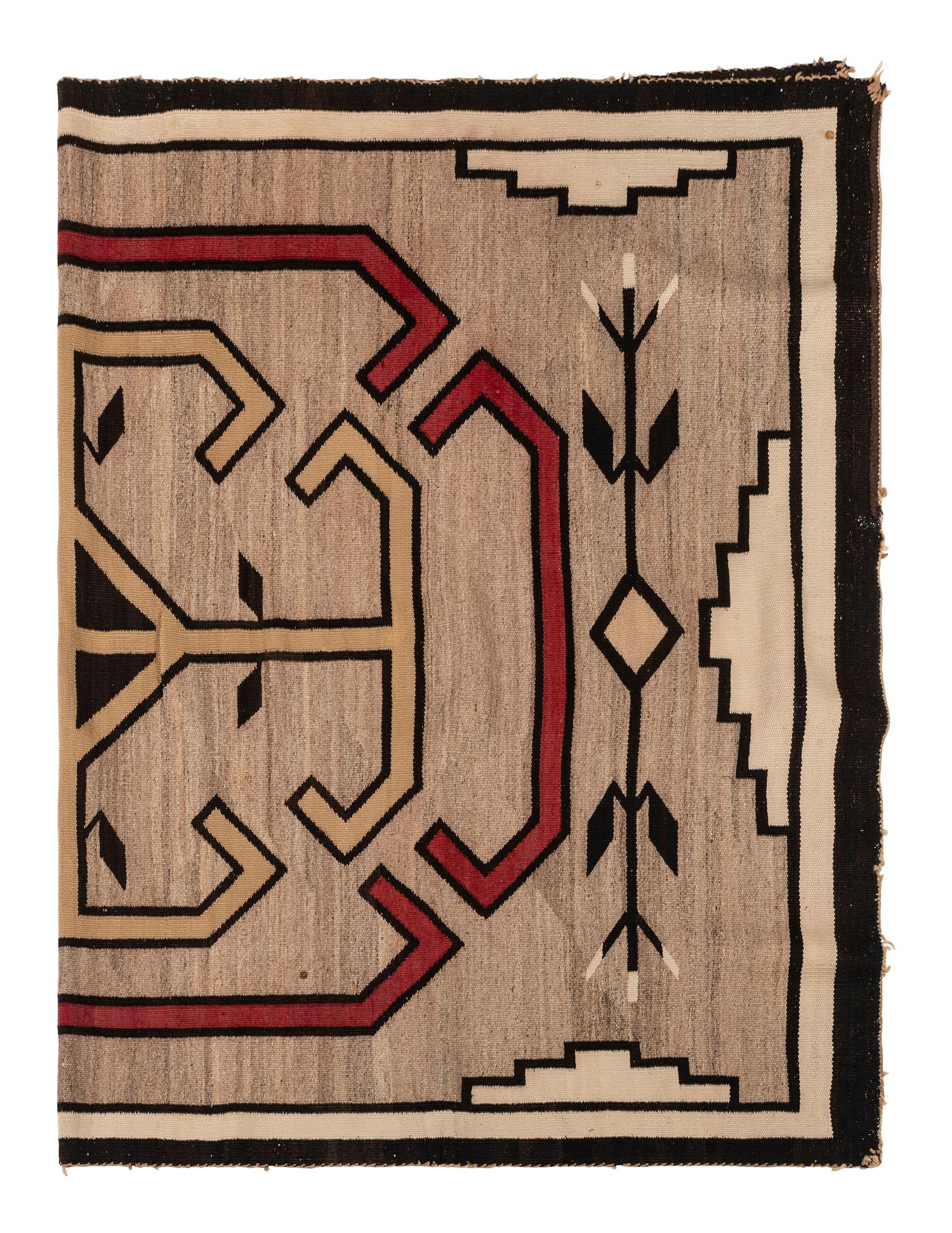 Navajo Crystal Pattern Weaving / Rug