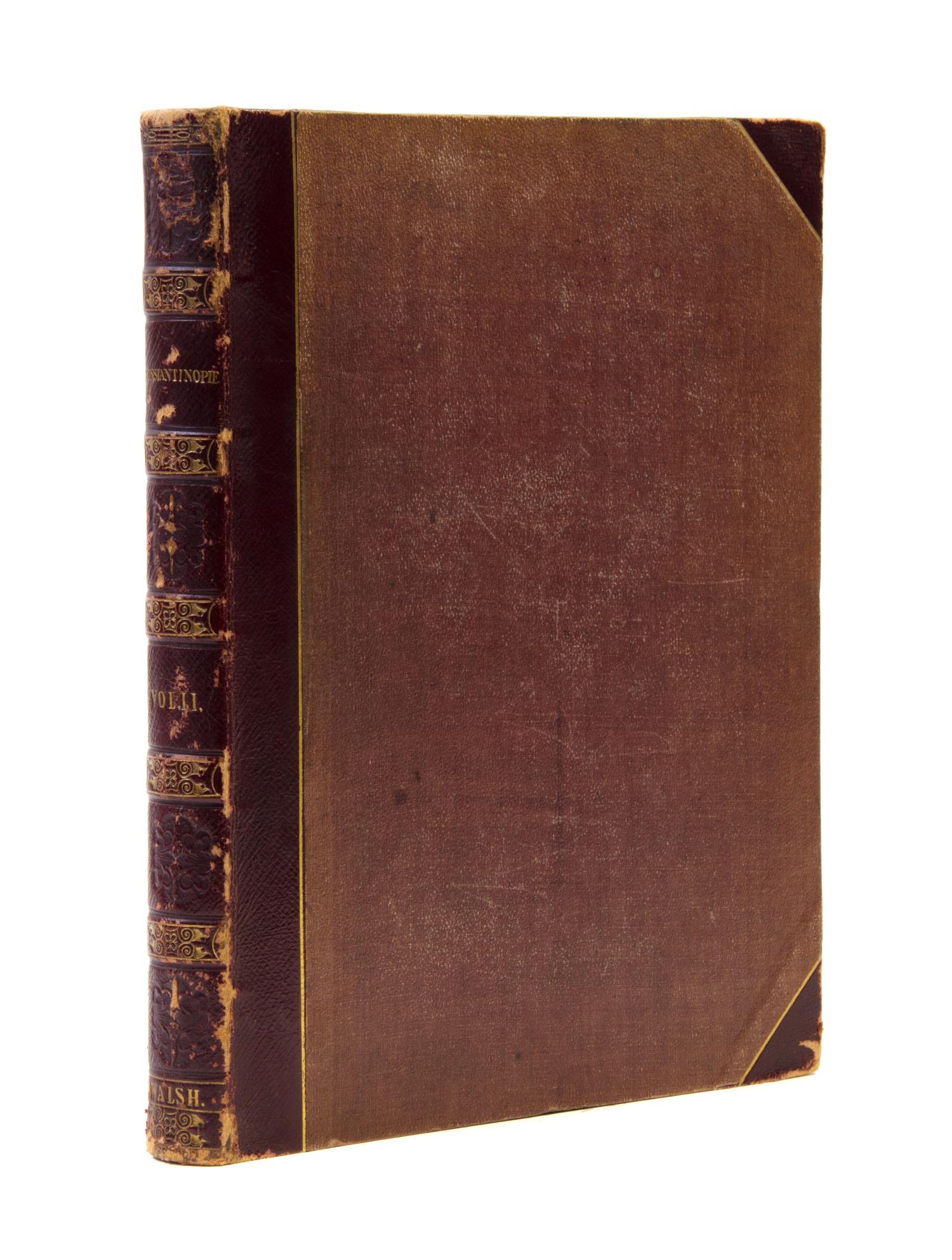 (MIDDLE EAST) WALSH, ROBERT. Constantinople and the Scenery of the Seven Churches of Asia Minor. London, [c. 1839]. 2nd series only.
