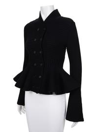 Alexander McQueen Knit Double Breasted Jacket, 2000-10s
