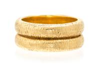An 18 Karat Yellow Gold Ring, Potter Mellen, 9.40 dwts.