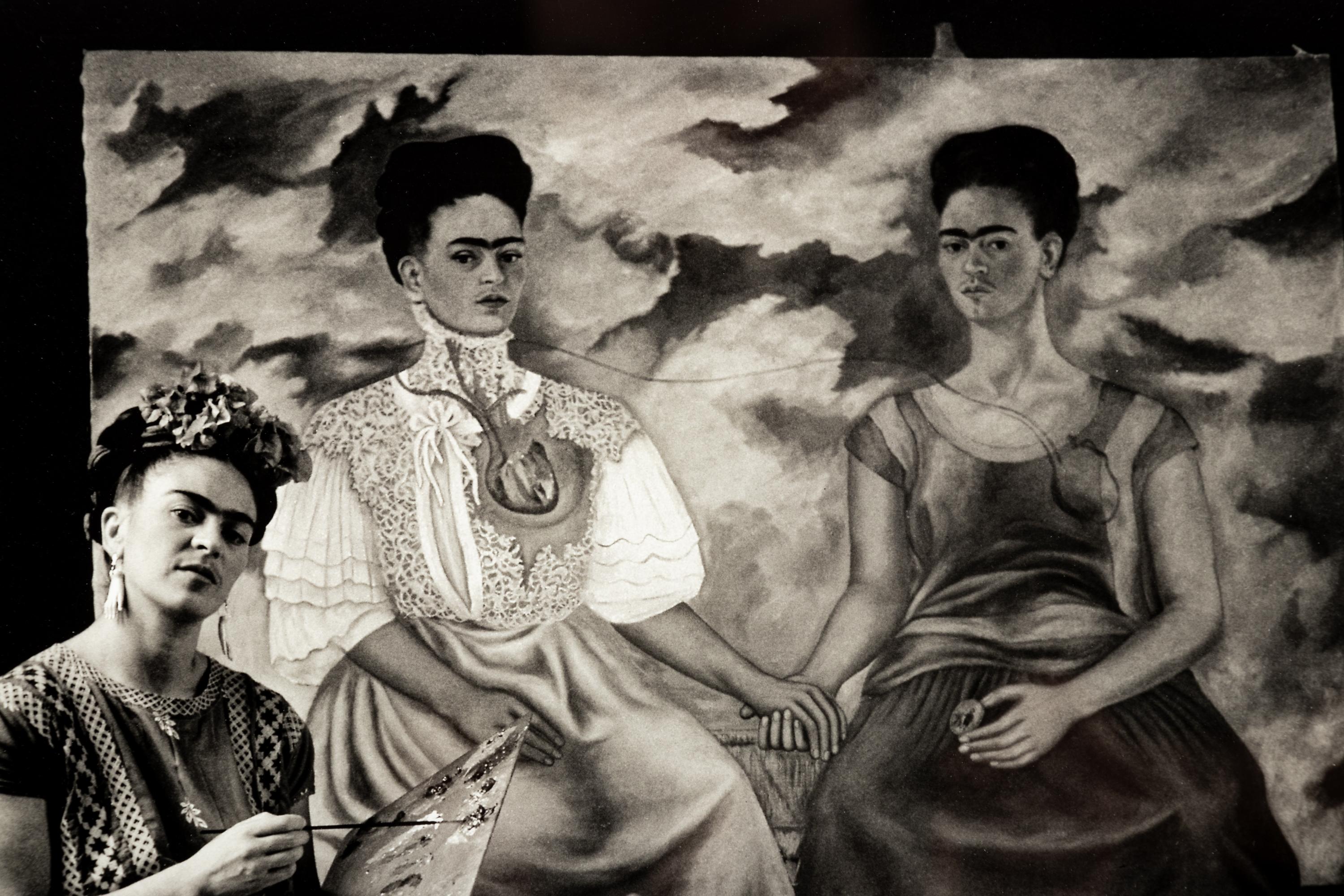 Frida Painting "The Two Fridas" , 1939 (printed later)