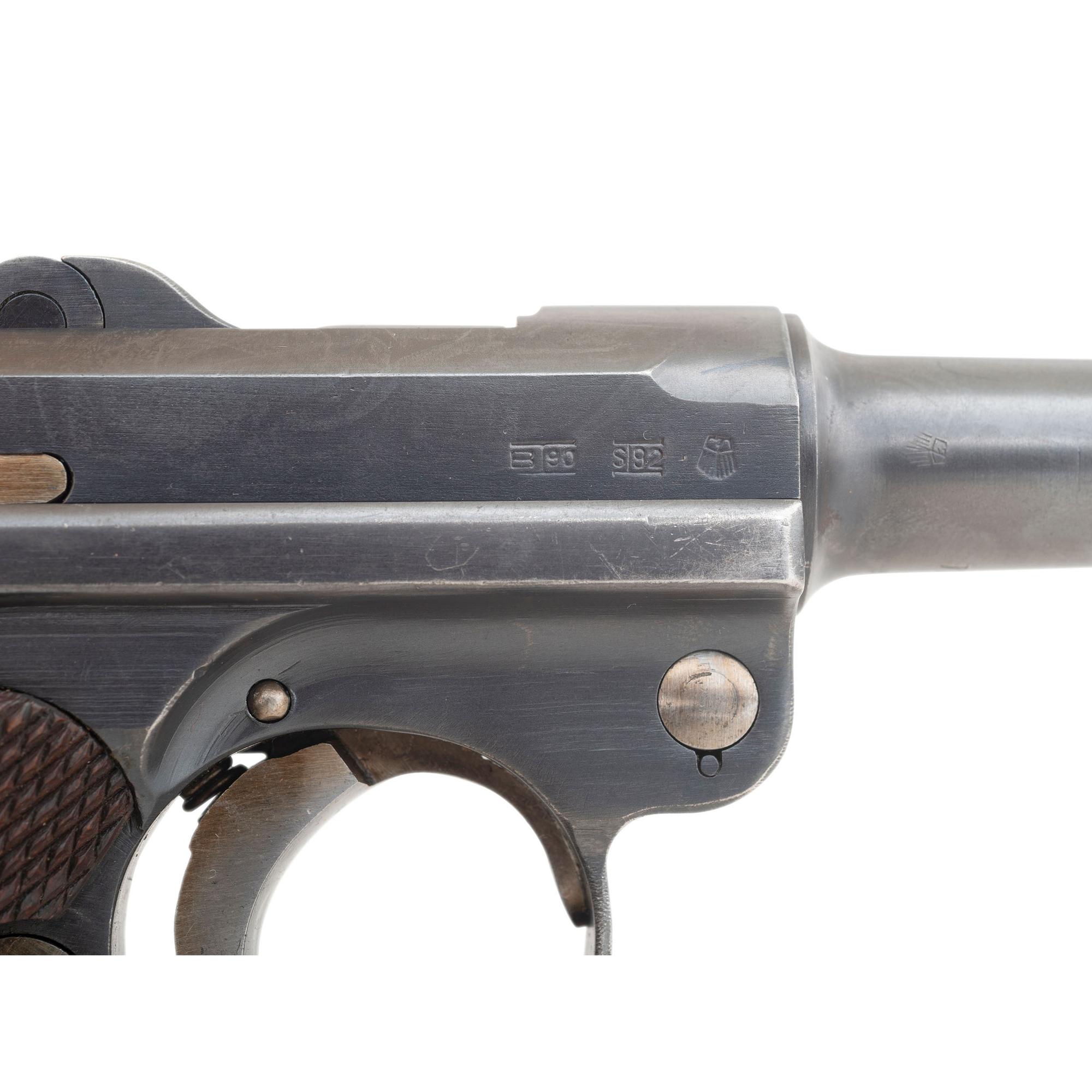 **Rare B90 and S92 Marked G Series Luger by Mauser