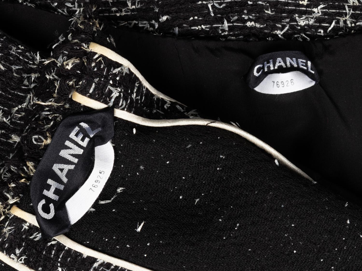 Chanel Haute Couture Two-Piece Tweed Skirt Suit, c. 2005