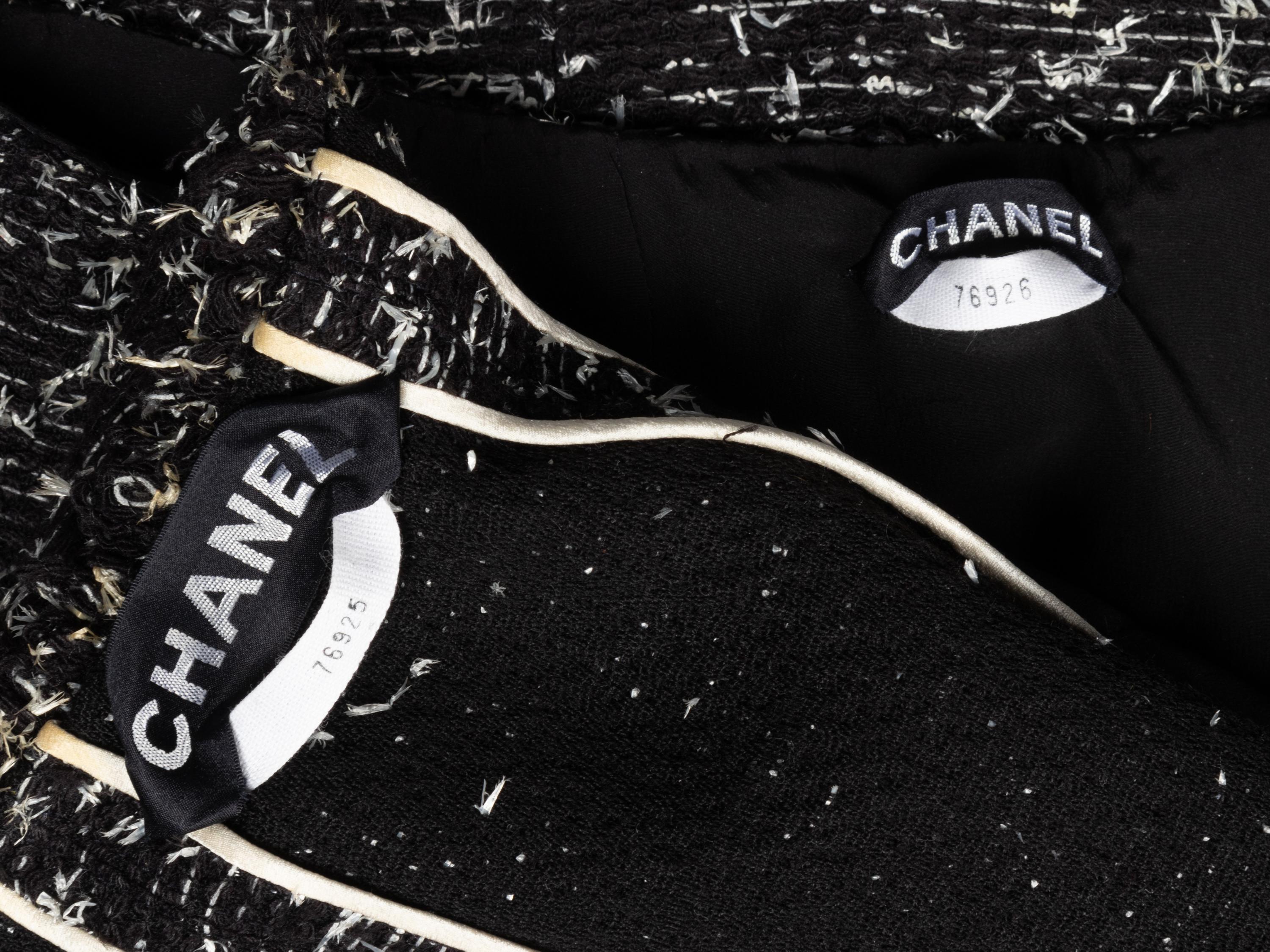 Chanel Haute Couture Two-Piece Tweed Skirt Suit, c. 2005
