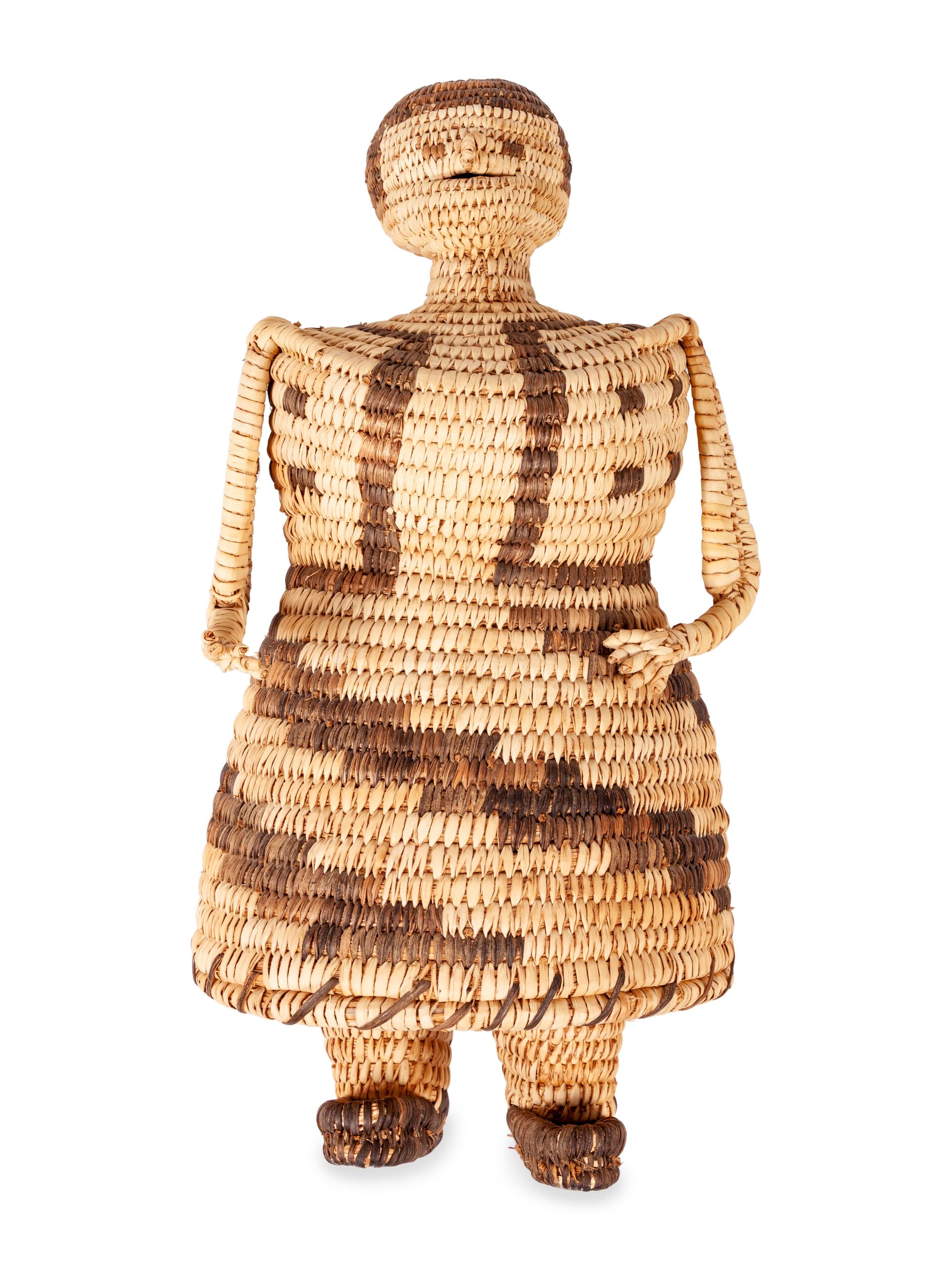 Tohono O'odham and Western Washington Basketry Dolls