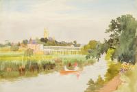 Near Christchurch Abbey, Hampshire