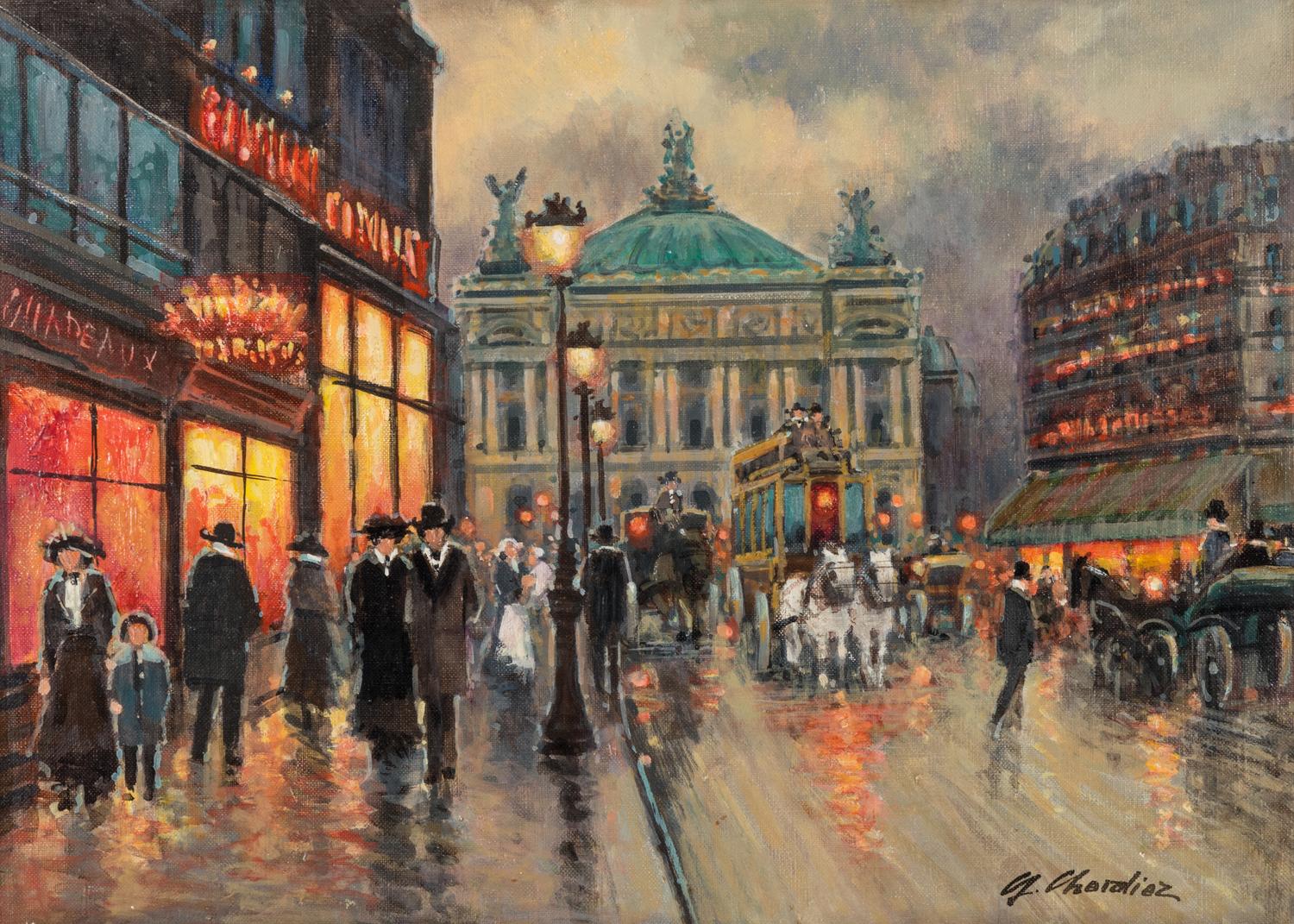 Two works: Parisian Street Scenes
