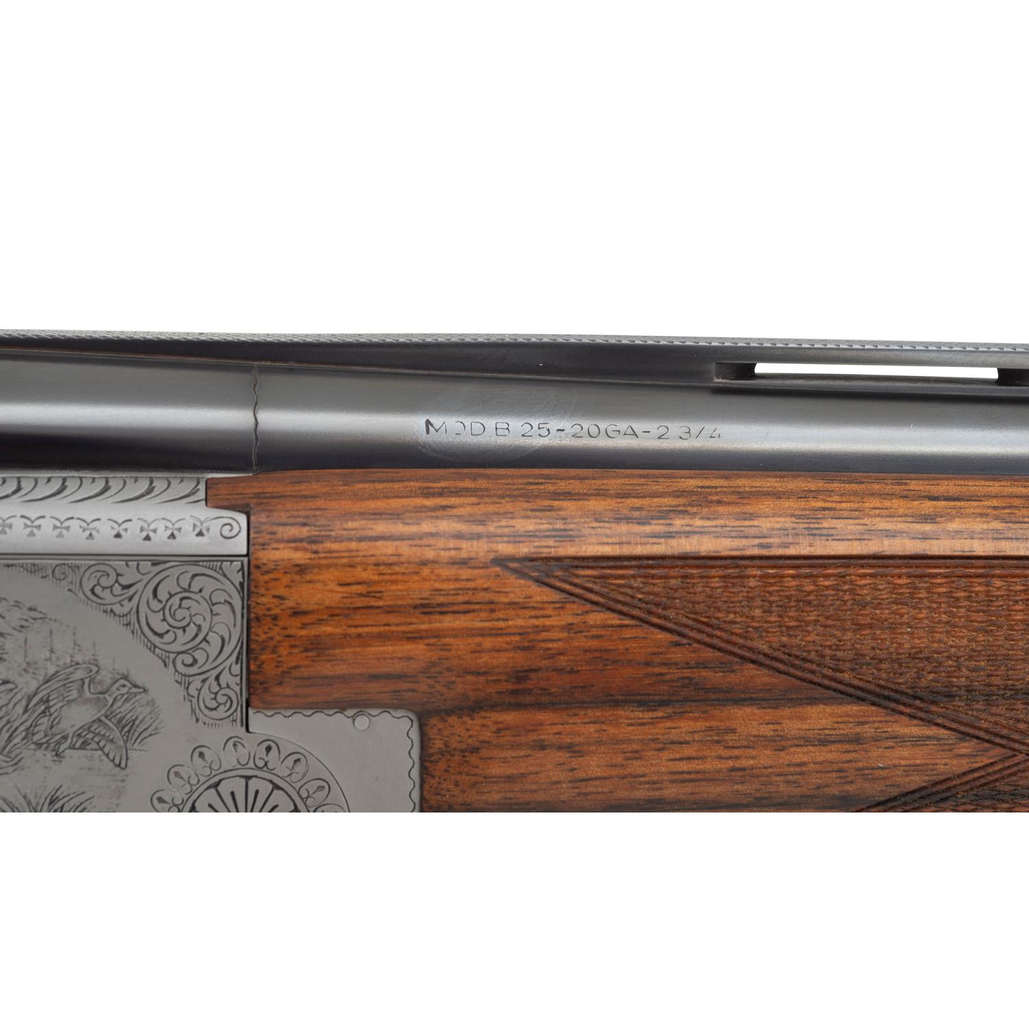 *Consecutively Numbered Pair of Browning Custom Shop B25 20 Gauge Shotguns in Travel Case