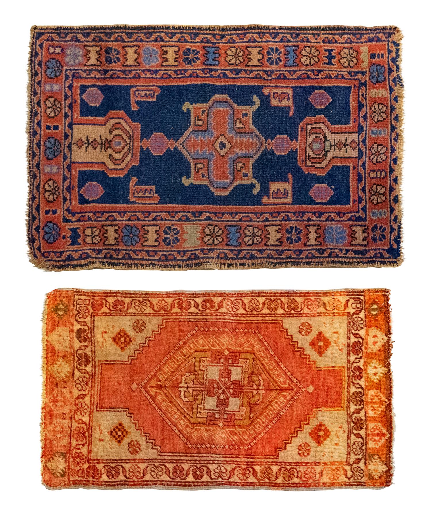 Two Turkish Wool Mats