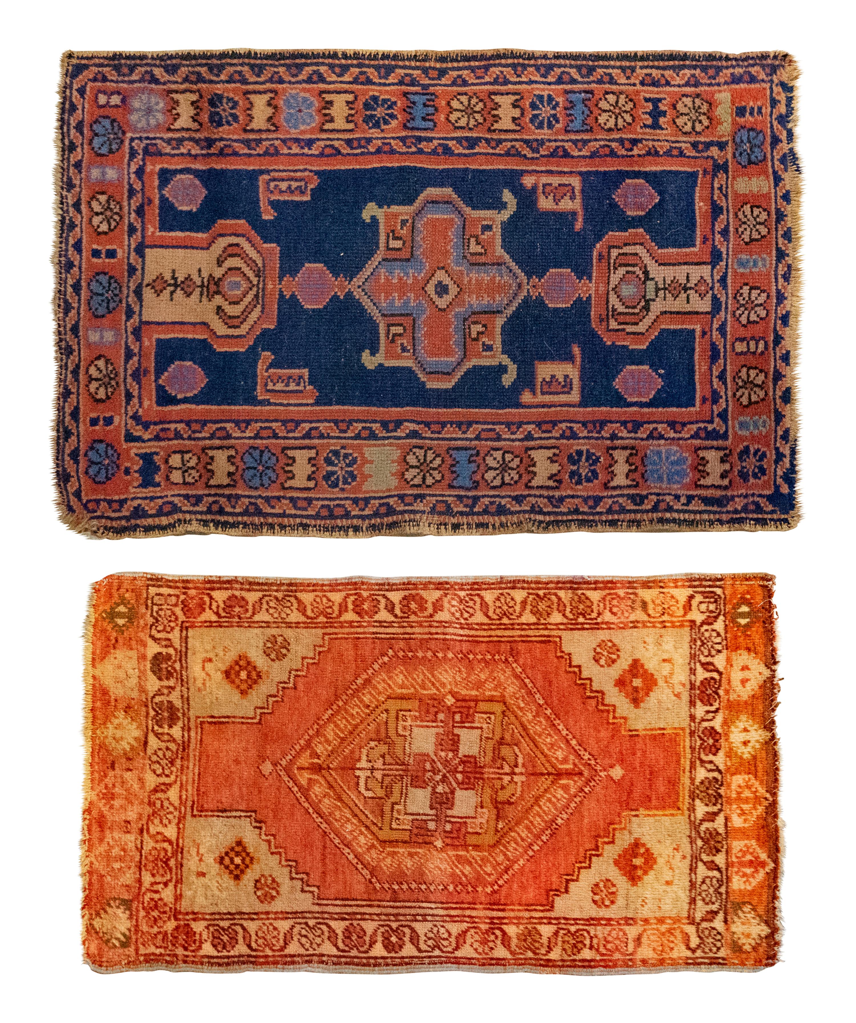 Two Turkish Wool Mats