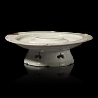 A Chinese Qingbai Glazed Porcelain Cup Stand, Southern Song Dynasty — 南宋 青白瓷盞拖