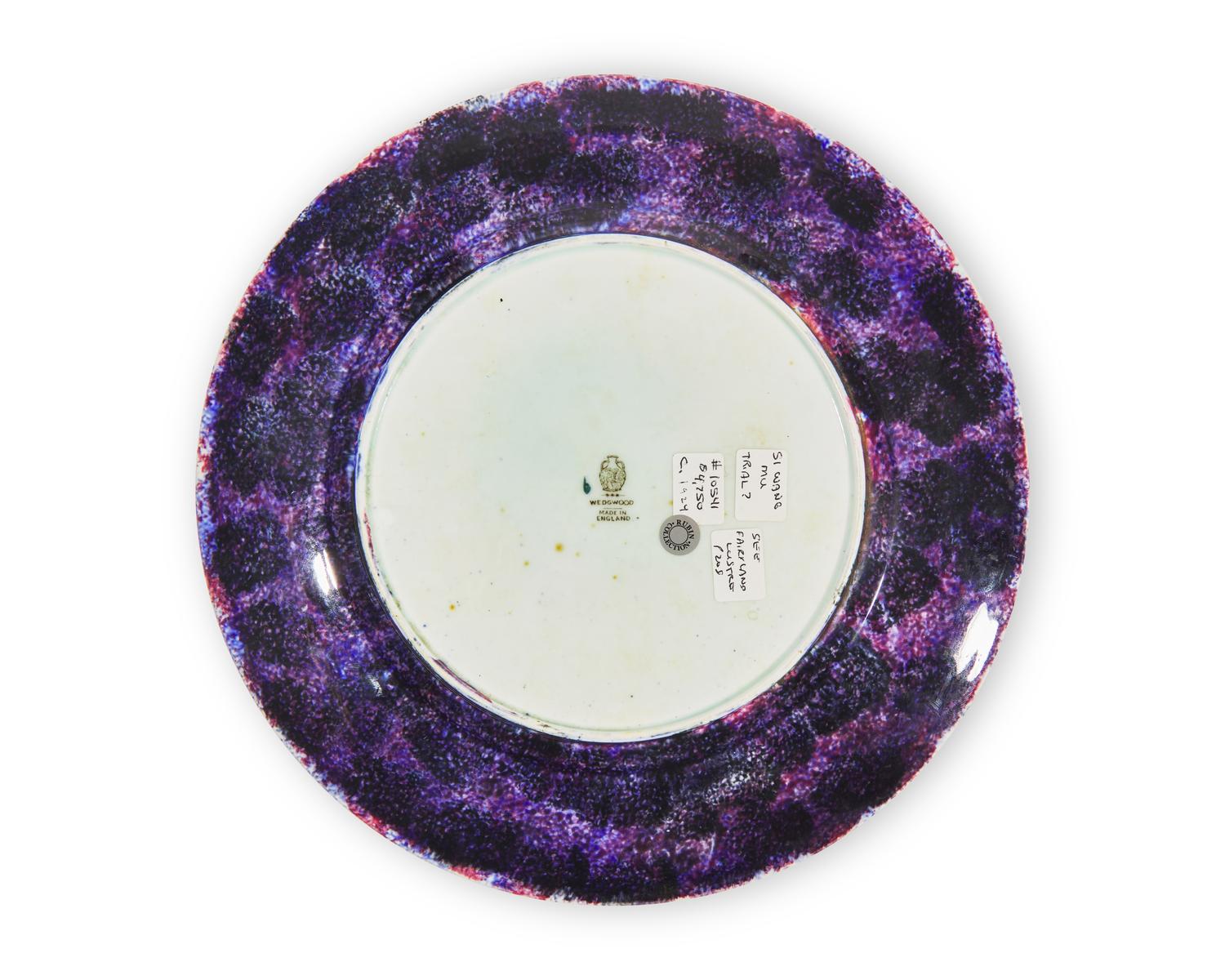 A Wedgwood Fairyland Lustre Plate