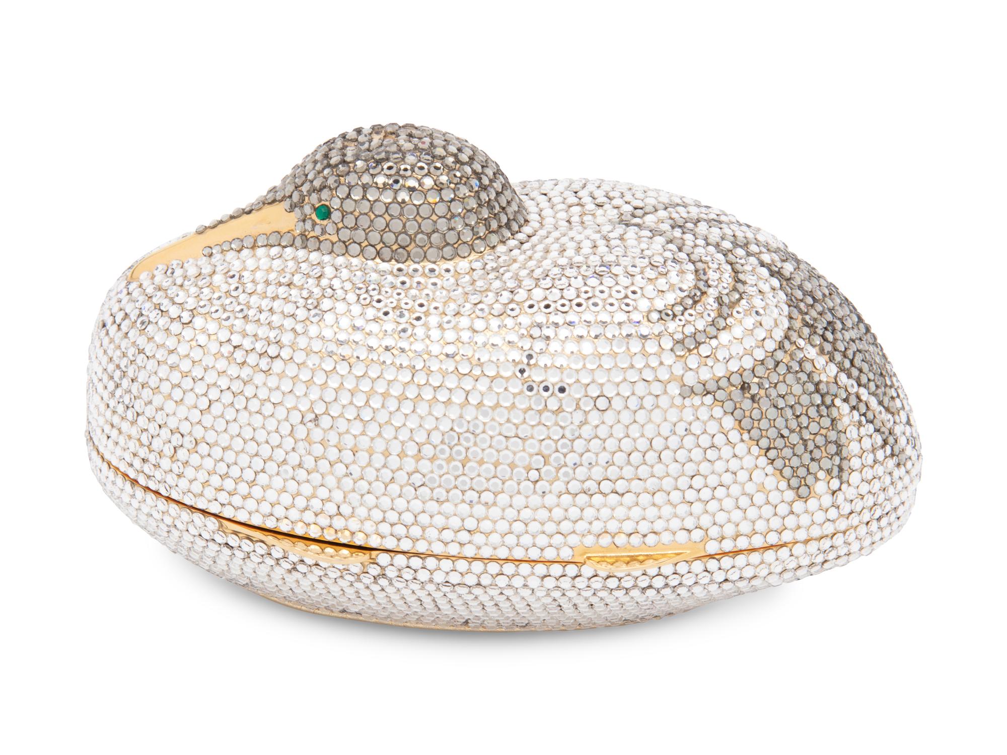 Judith Leiber Grouse Minaudière - Originally Owned by Elizabeth Taylor