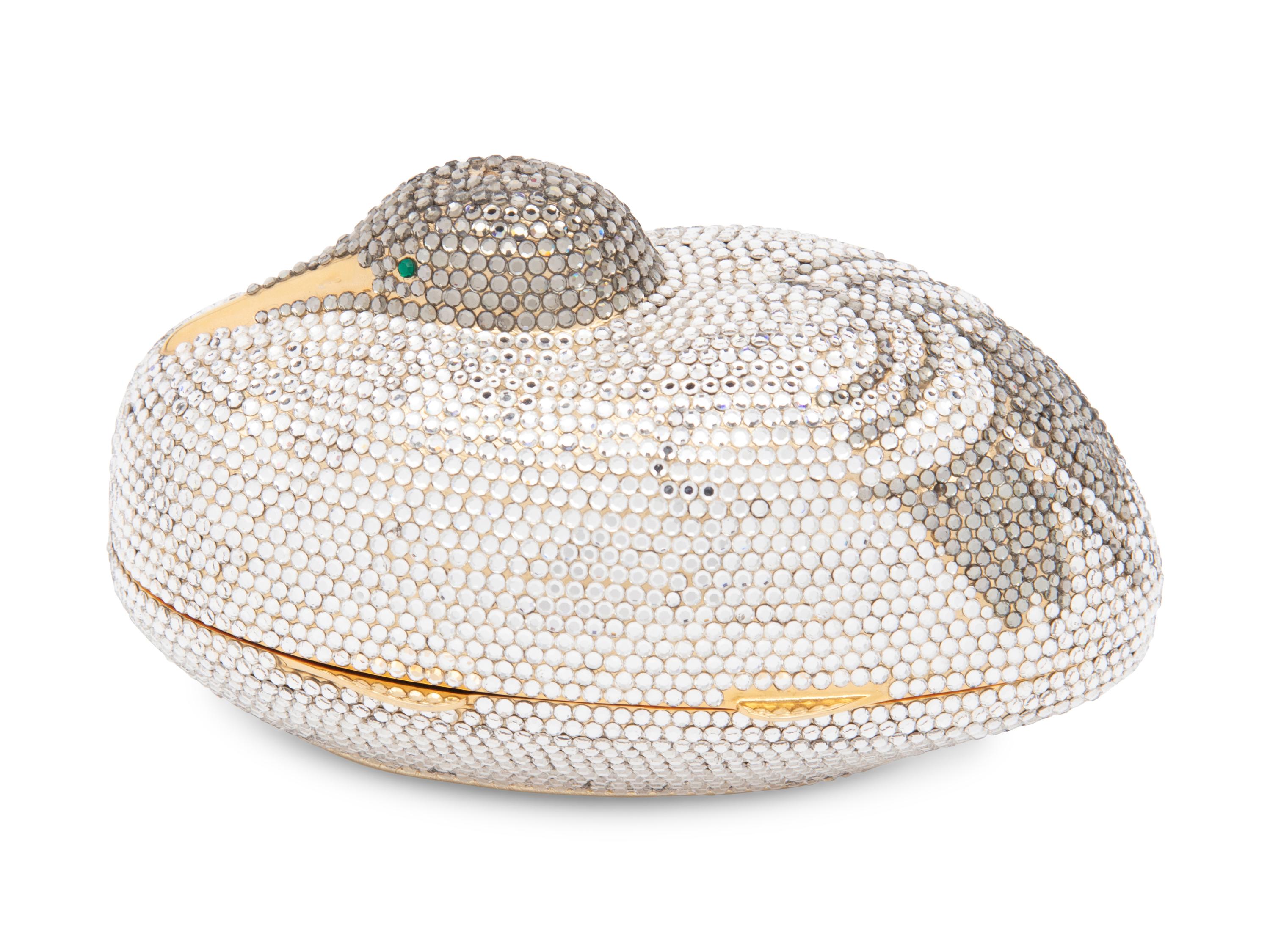 Judith Leiber Grouse Minaudière - Originally Owned by Elizabeth Taylor