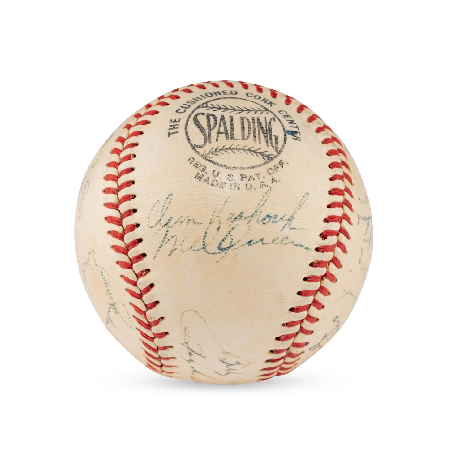 A 1952 Pittsburgh Pirates Team Signed Autograph Baseball
