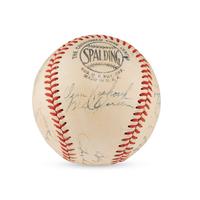 A 1952 Pittsburgh Pirates Team Signed Autograph Baseball