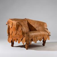 Leatherworks armchair, 2007 Edra, Italy