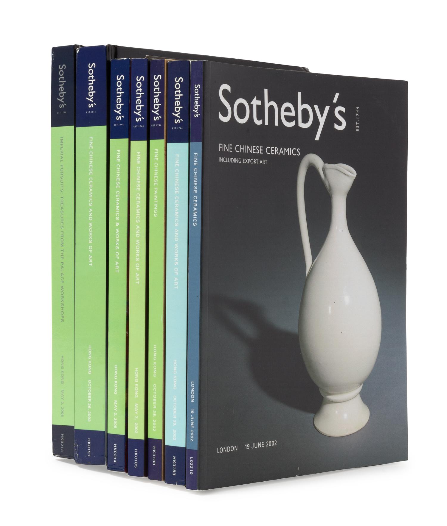 A Collection of 29 Sotheby's Auction Catalogues