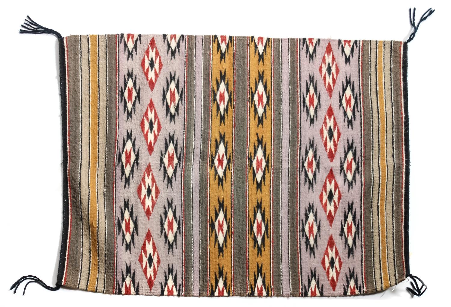 Two Navajo Weavings 61 x 29 inches