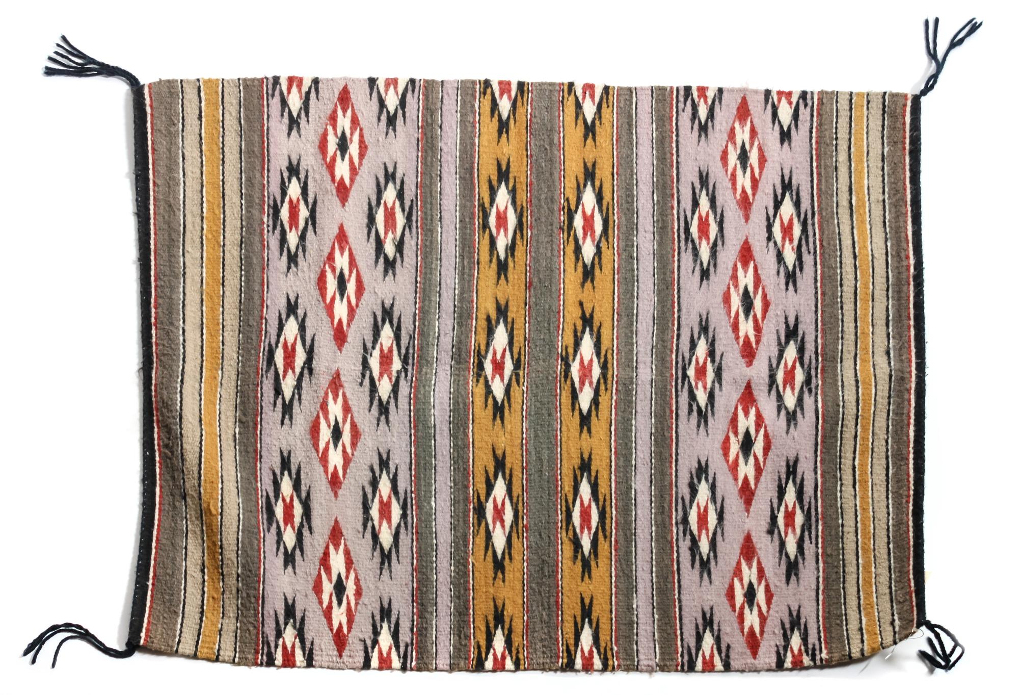 Two Navajo Weavings 61 x 29 inches