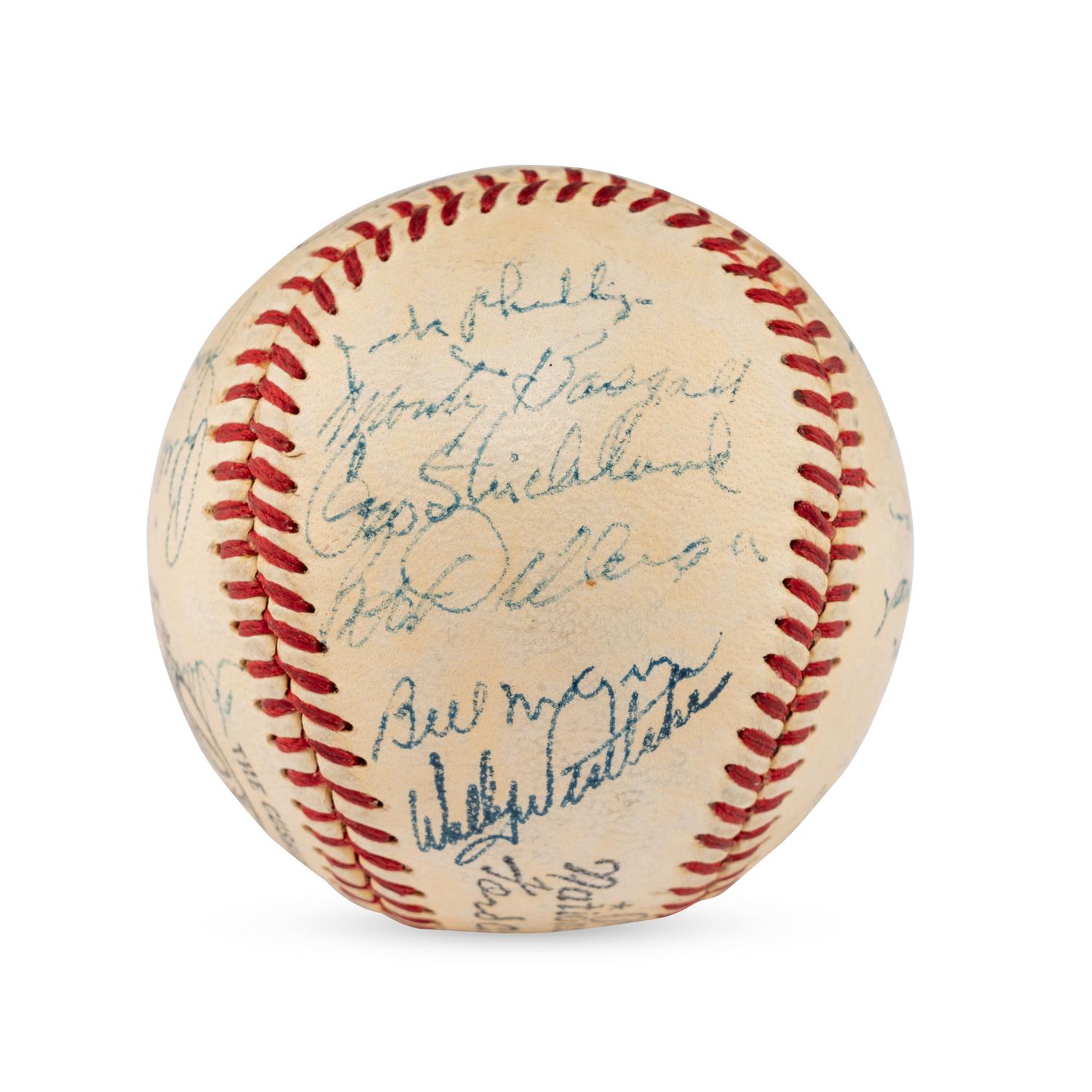 A 1951 Pittsburgh Pirates Team Signed Autograph Baseball