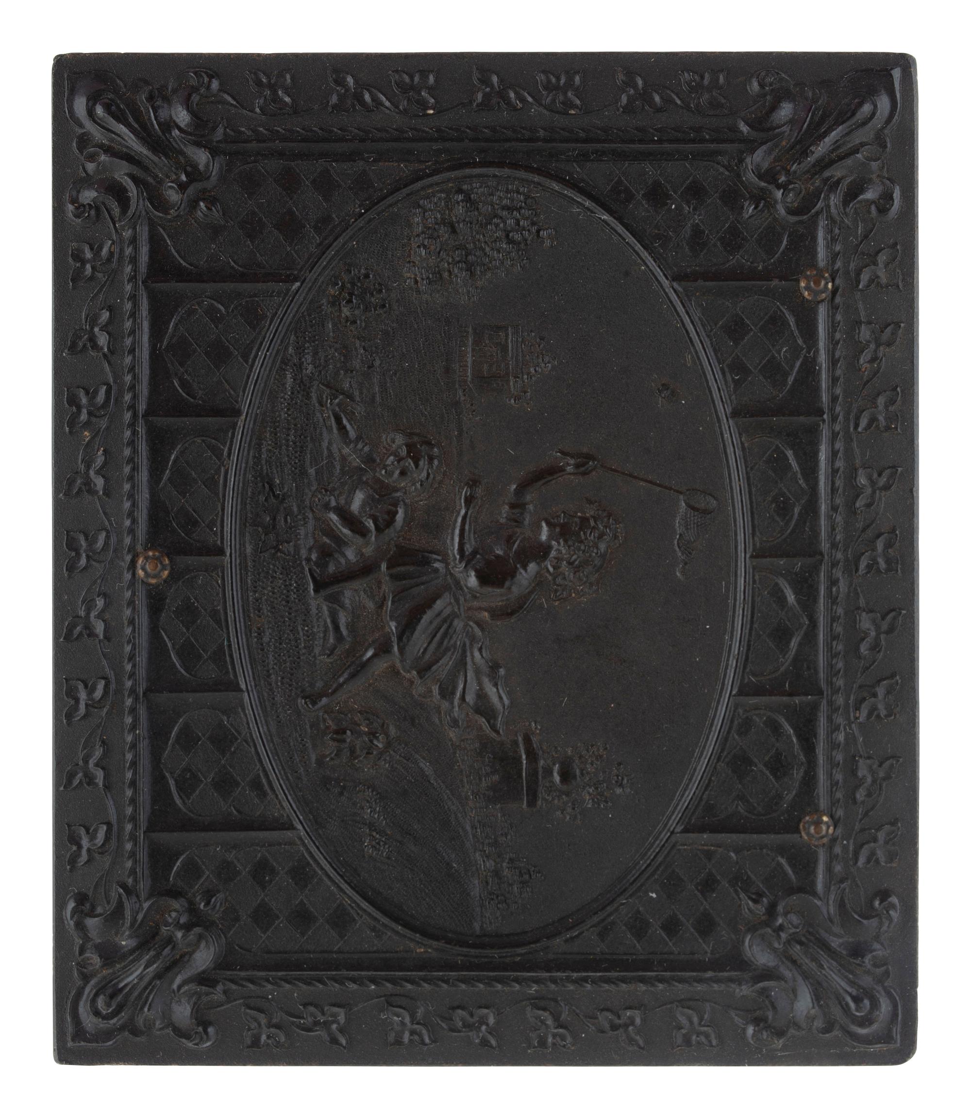 [CIVIL WAR]. A group of 5 ambrotypes and tintypes featuring federal soldiers, most Civil War-era.
