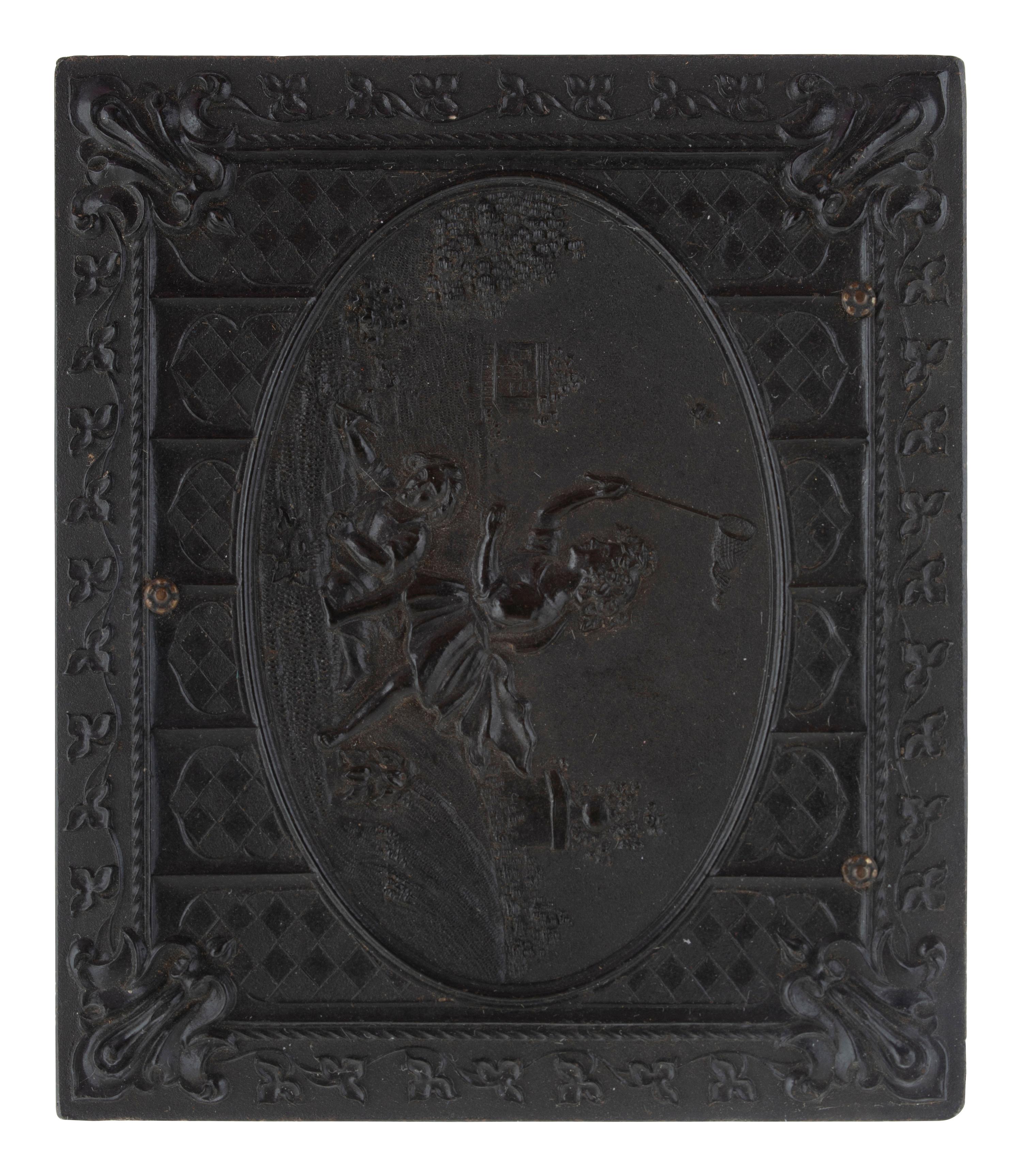 [CIVIL WAR]. A group of 5 ambrotypes and tintypes featuring federal soldiers, most Civil War-era.