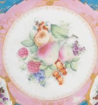 A Popov Factory Porcelain Dessert Plate