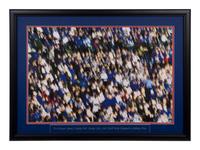 A Unique Kris Bryant and Anthony Rizzo Signed Autograph Chicago Cubs Wrigley Field Fans Print (Fanatics Authentic Hologram),
