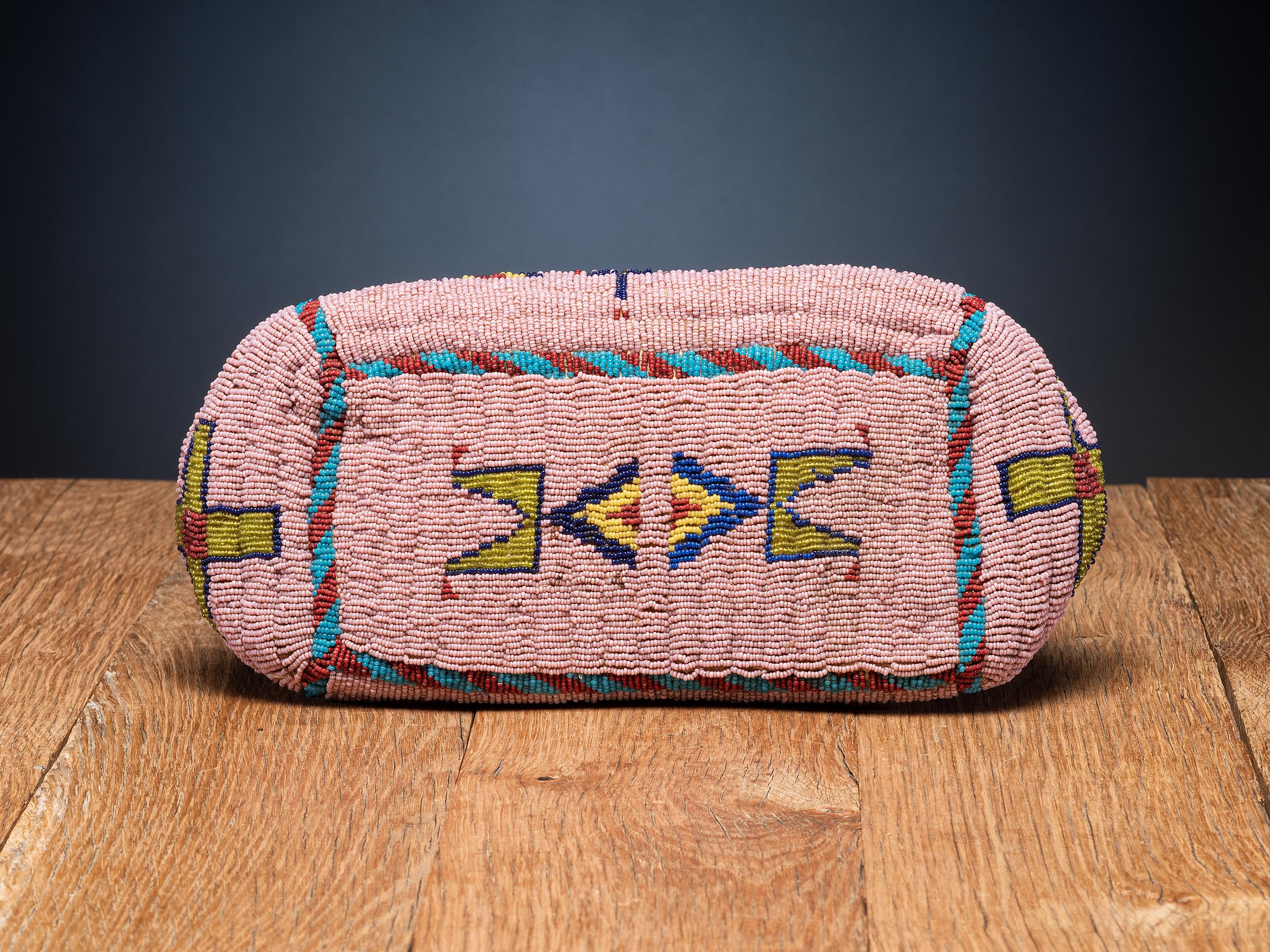 Sioux Beaded Hide Doctor's Bag