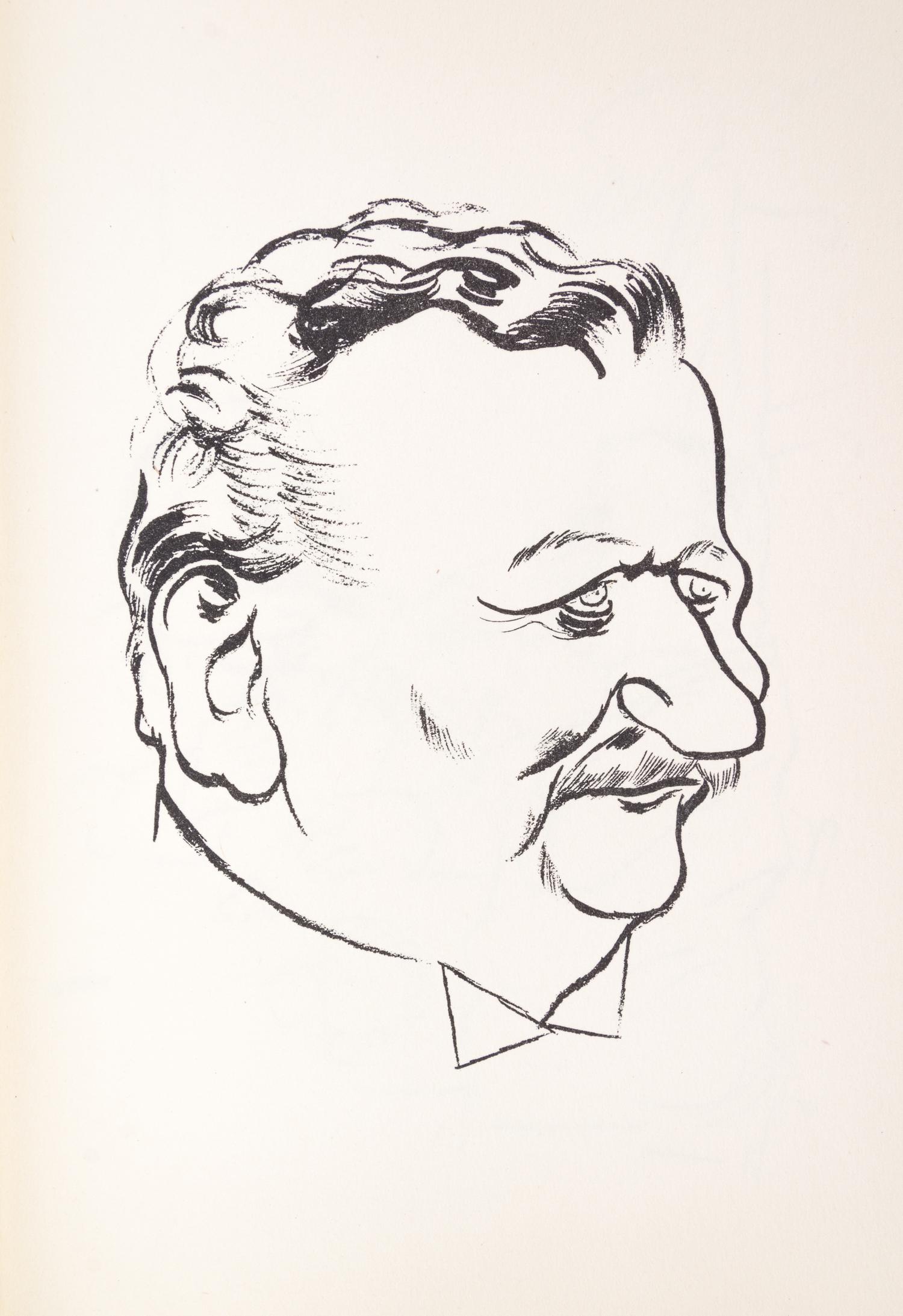 GROSZ, GEORGE. A group of four politically charged books illustrated by Grosz.