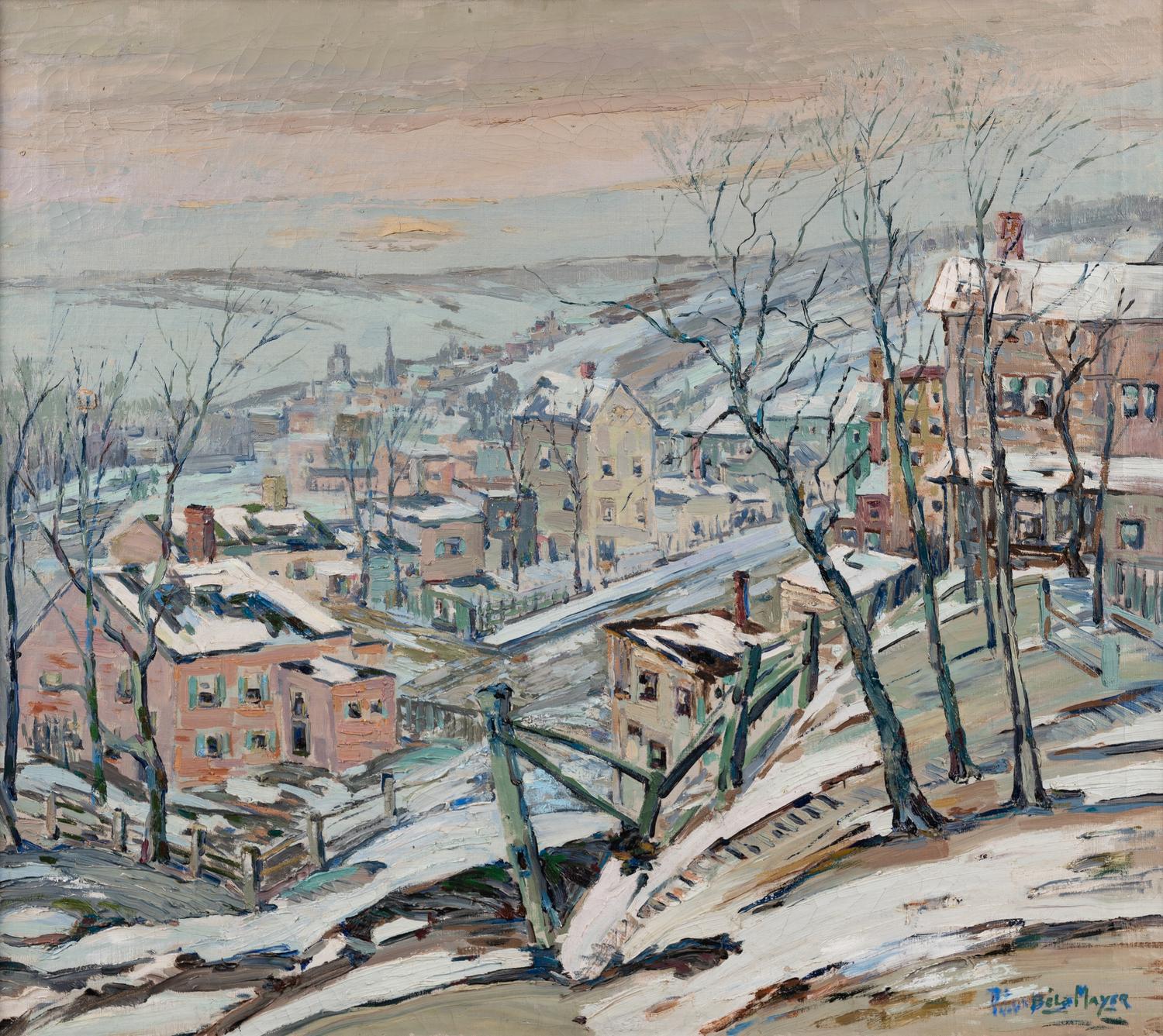 Winter Overlook, New Jersey , c. 1918-19