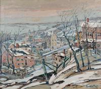 Winter Overlook, New Jersey , c. 1918-19