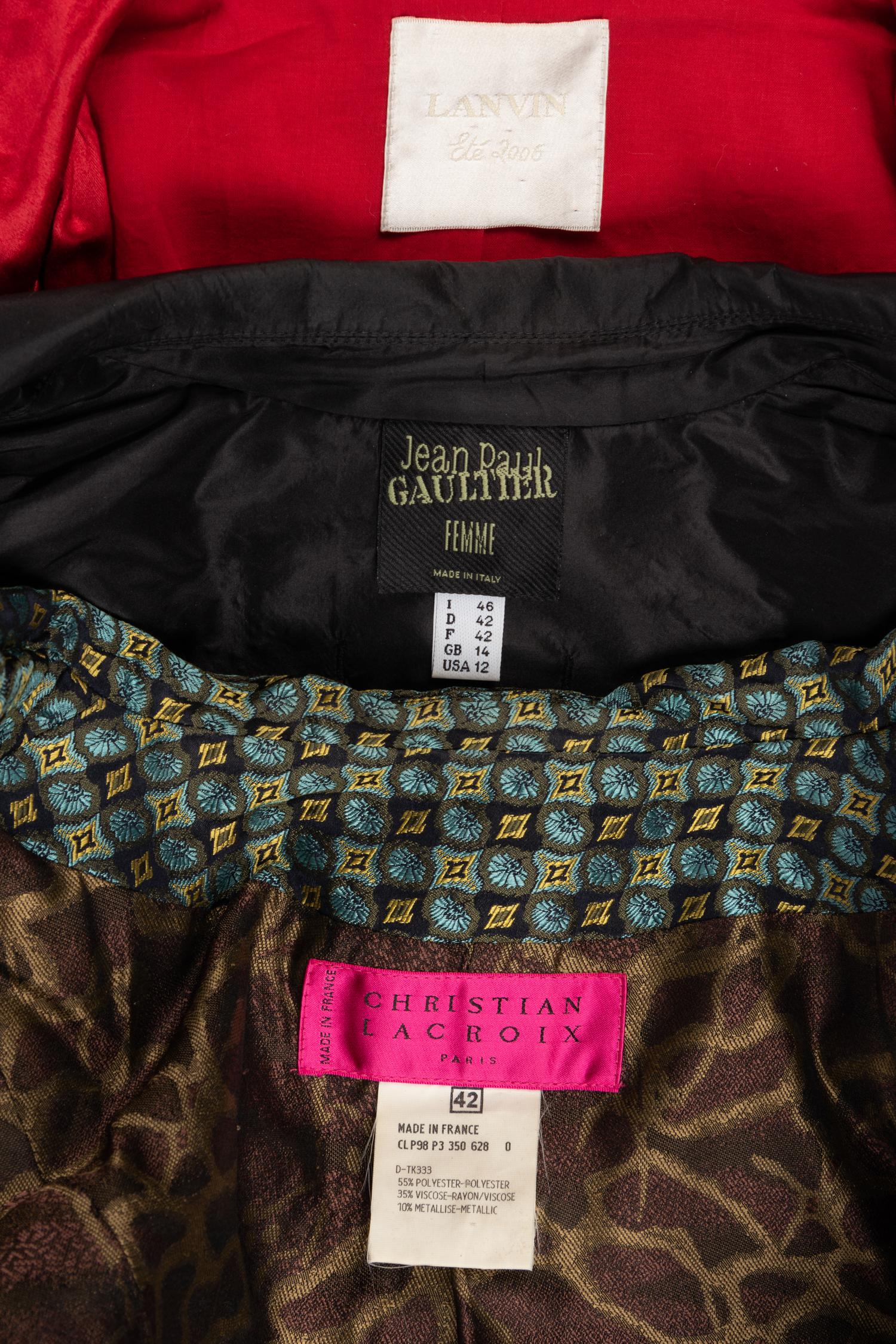 Collection of Three Designer Jackets and Coats, 1998-2006
