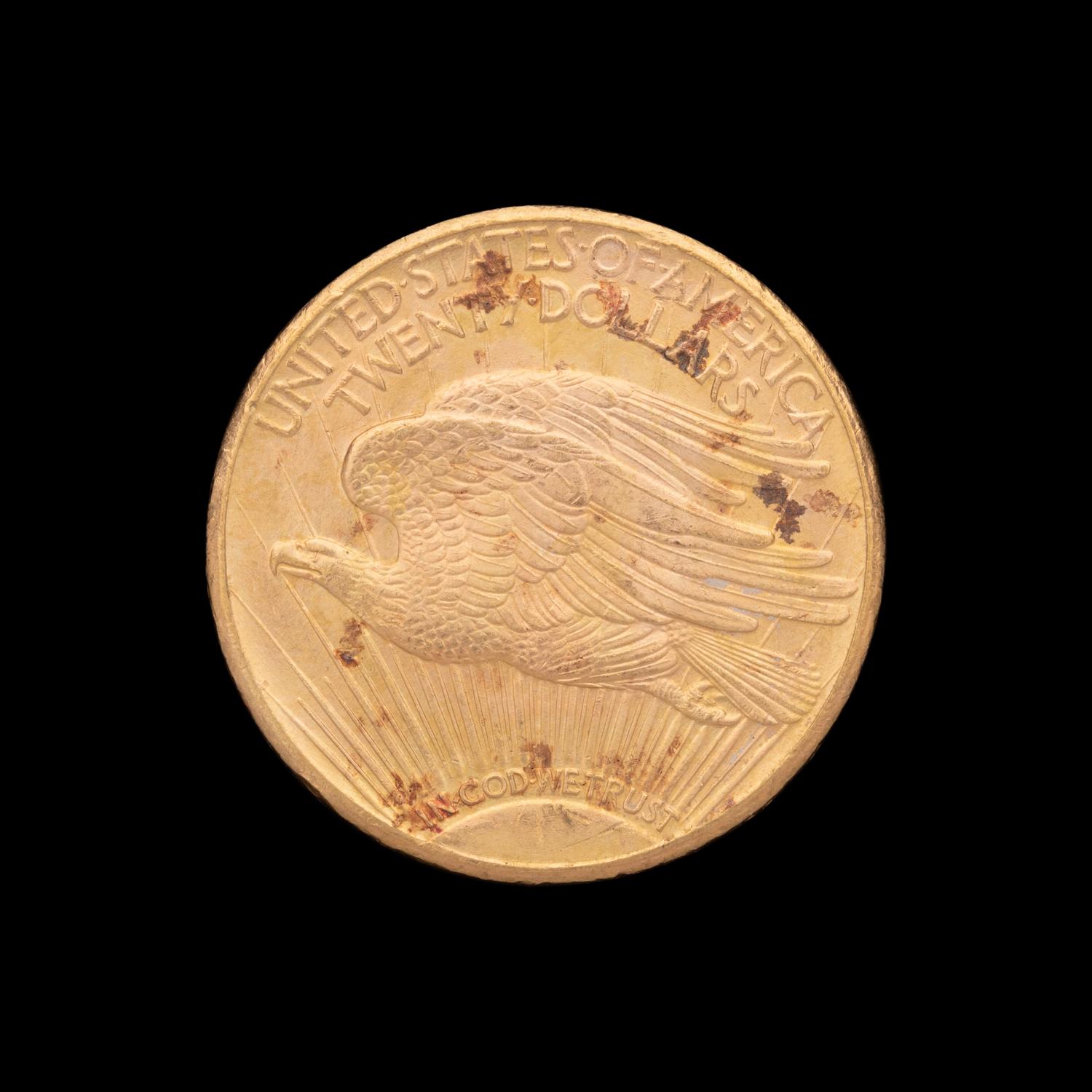 A 1925 Saint Gaudens $20 Gold Coin