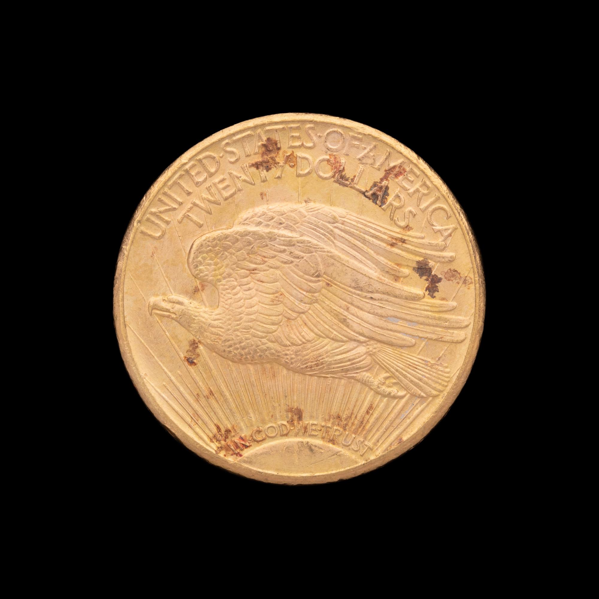 A 1925 Saint Gaudens $20 Gold Coin